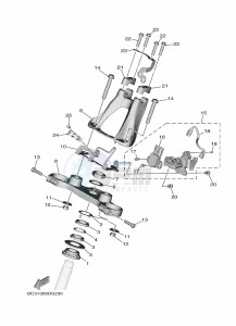 XP560D-A TMAX TECH MAX (B7ME) drawing STEERING