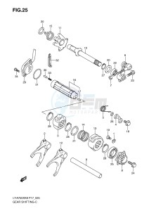 LT-A750X (P17) drawing GEAR SHIFTING