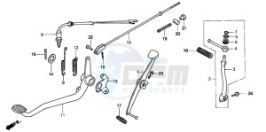 ST70 50 drawing PEDAL