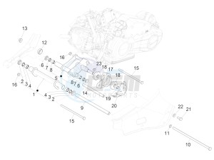 125 4T 3V I GET ie Primavera (APAC) (AU, EX, JA, KR, VT) drawing Swinging arm