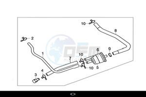 JOYRIDE 300 16" (LJ30W4-EU) (M3) drawing BREATHER CHAMBER ASSY