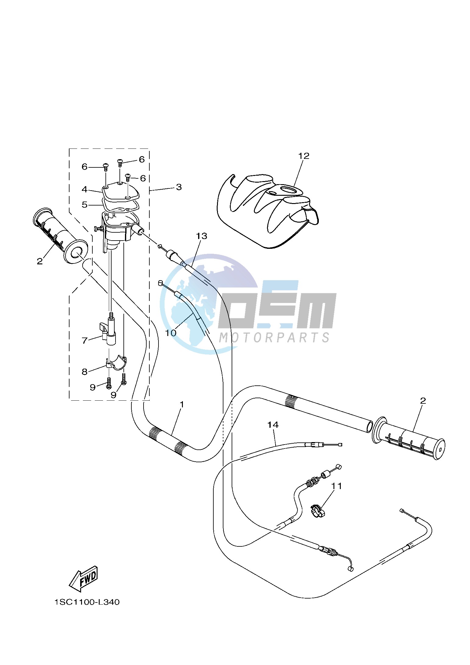 STEERING HANDLE & CABLE