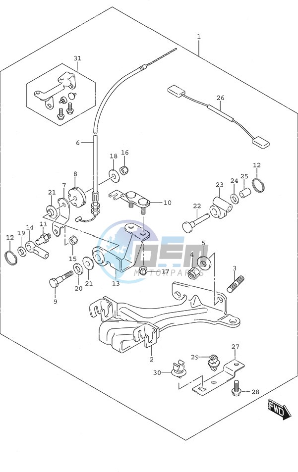 Remocon Parts Set