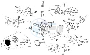 Quasar 125-180 drawing Headlight-taillight grip