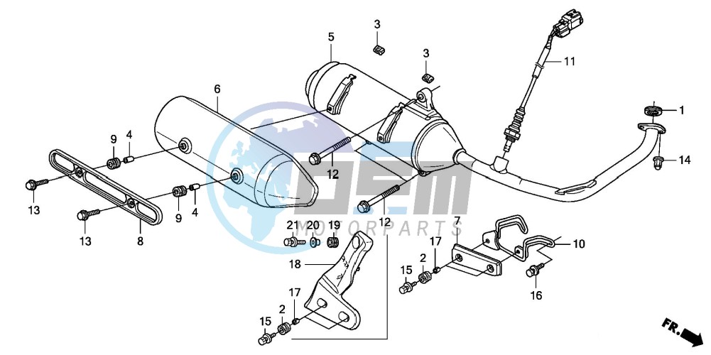 EXHAUST MUFFLER