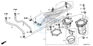 VT750CSE Shadow - VT750CS-E UK - (E) drawing FUEL PUMP (VT750CS/ C2B/ C2S/ C)