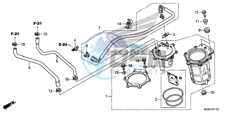 FUEL PUMP (VT750CS/ C2B/ C2S/ C)