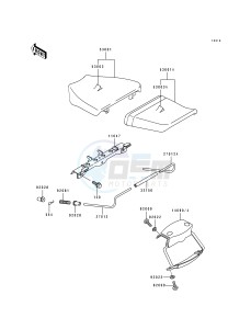 ZX 750 J [NINJA ZX-7] (J1-J2) [NINJA ZX-7] drawing SEAT