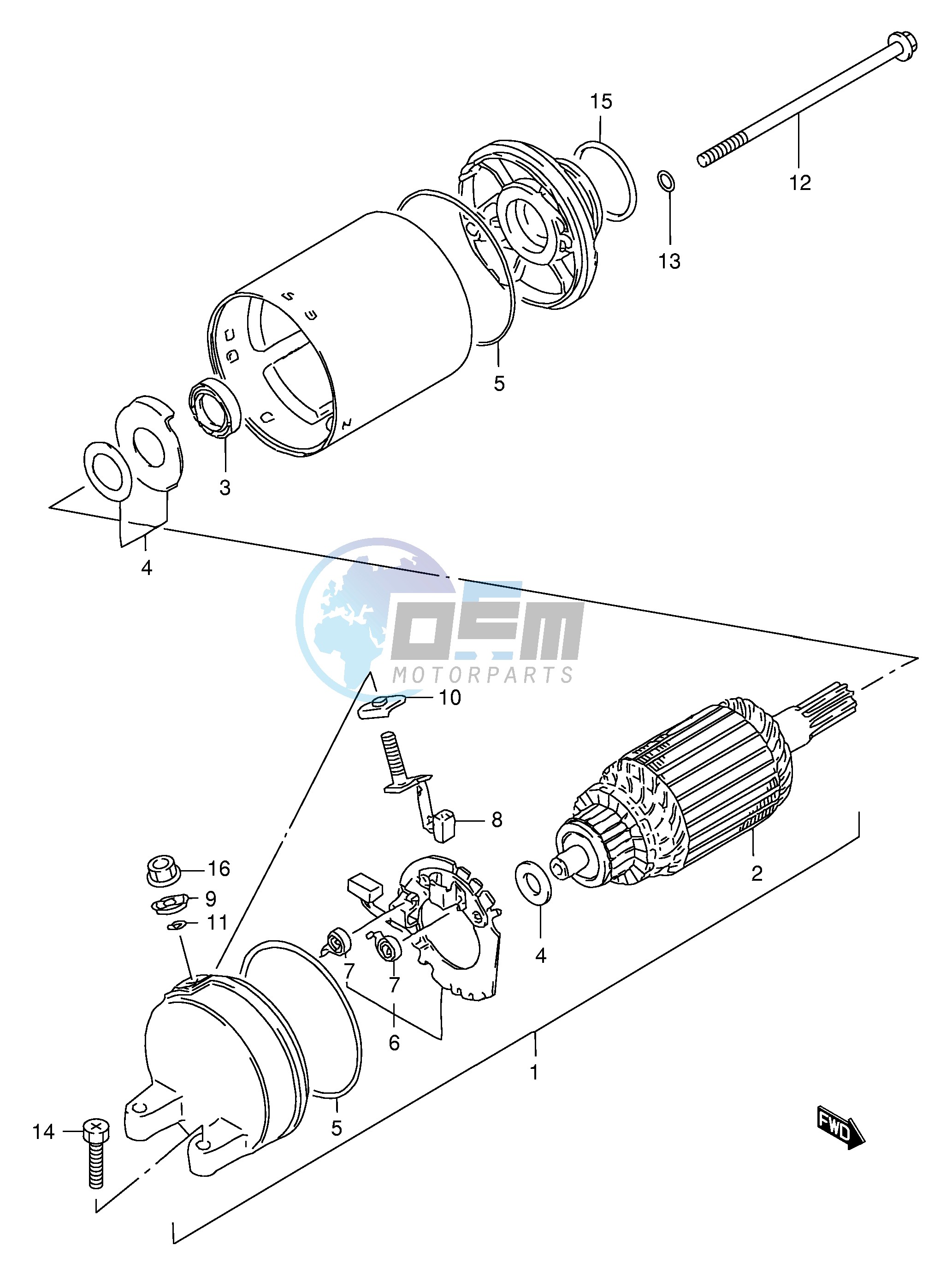 STARTING MOTOR