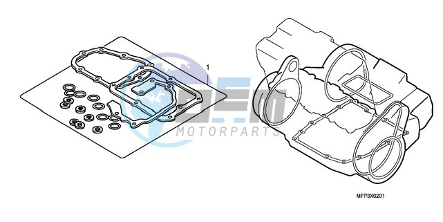 GASKET KIT B (CB13009/S9/A9/SA9)