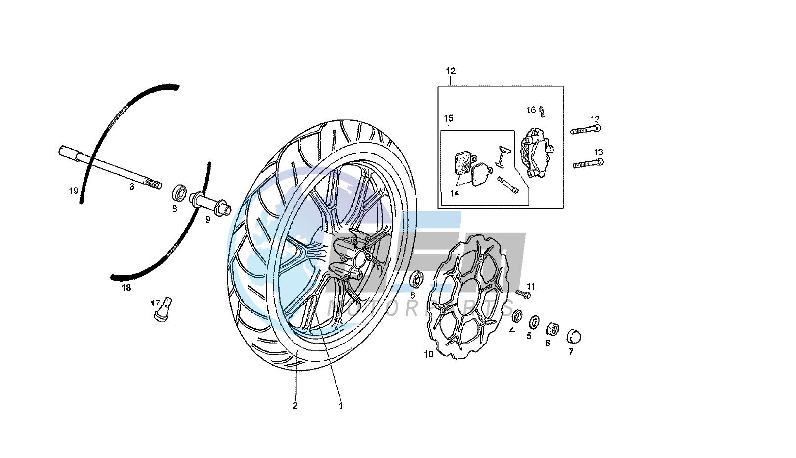 FRONT WHEEL