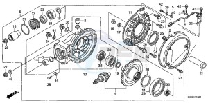 ST1300AE Pan Europoean - ST1300 UK - (E) drawing FINAL DRIVEN GEAR (ST1300A)