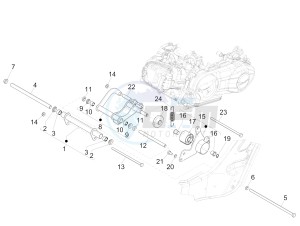 GTV 300HPE SEI GIORNI IE E4 ABS (NAFTA) drawing Swinging arm