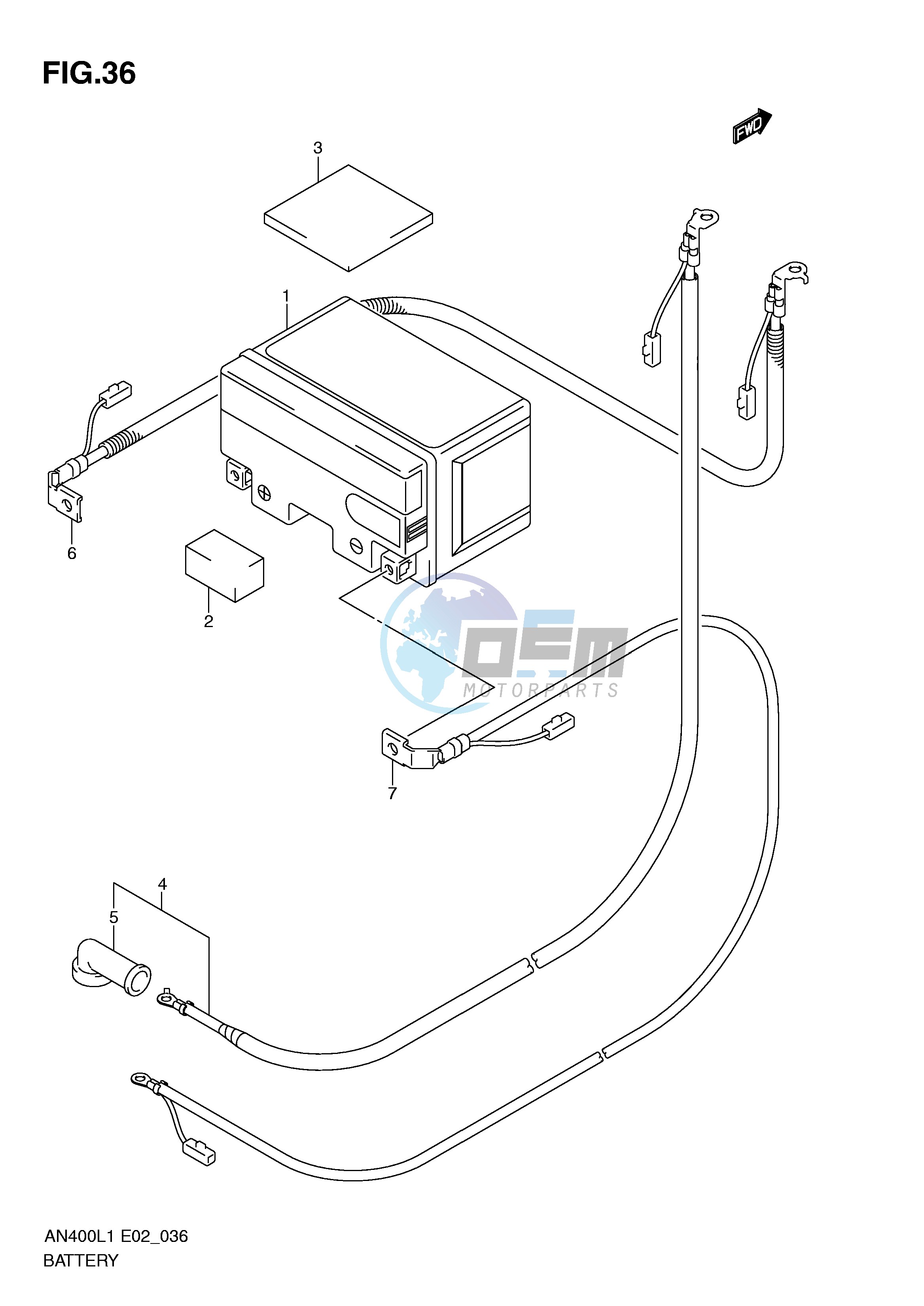 BATTERY (AN400ZAL1 E51)