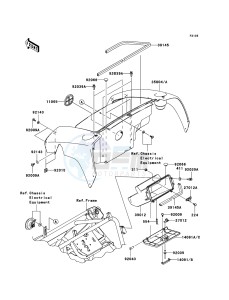 MULE_610_4X4 KAF400A8F EU drawing Front Box