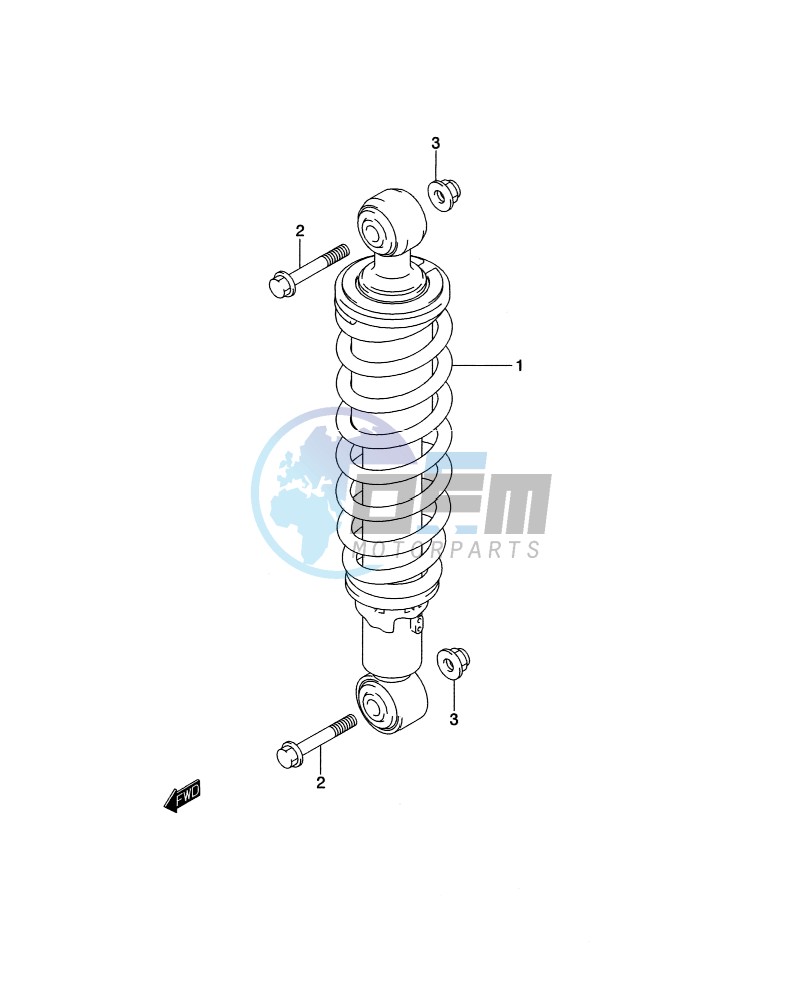 REAR SHOCK ABSORBER