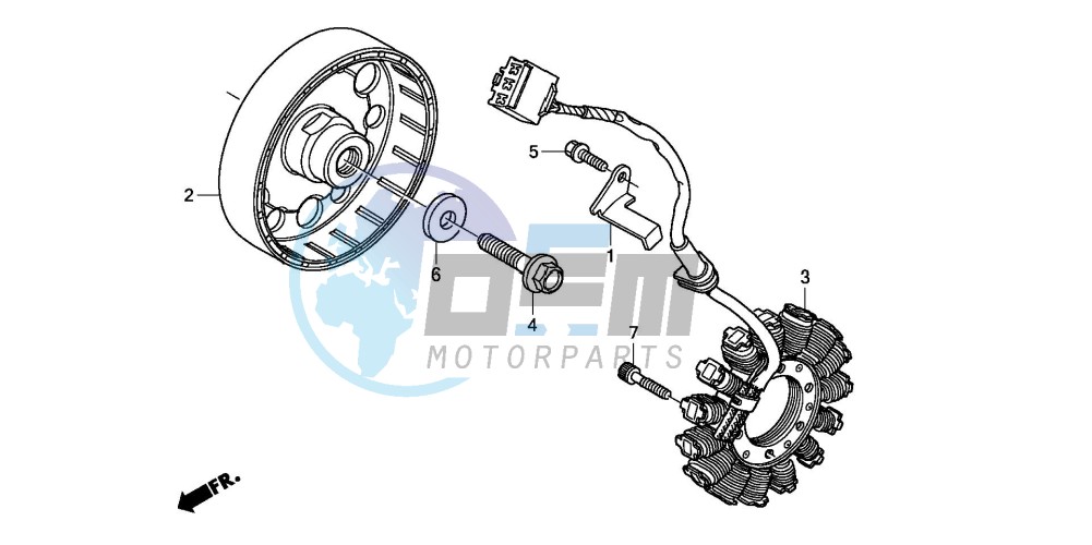 GENERATOR (CBF600S8/SA8/N8/NA8)