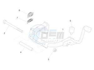 Primavera 150 4T 3V iGET ABS (EMEA) drawing Stand/s