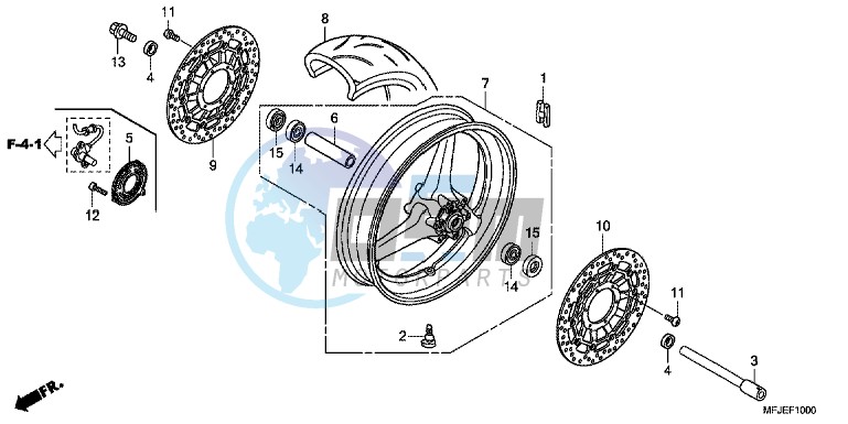 FRONT WHEEL