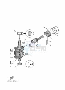 F25GWHS drawing CRANKSHAFT--PISTON