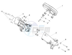 TUONO 125 4T E4 ABS (APAC) drawing Instruments