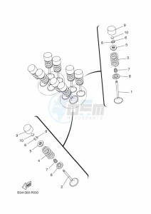 XSR700 MTM690 (BEF1) drawing VALVE