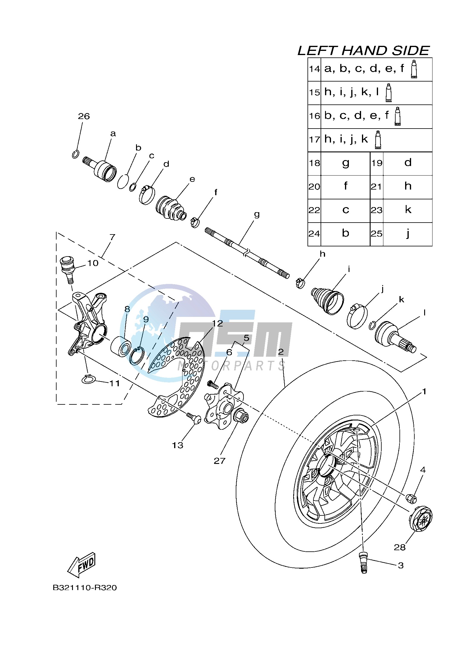 FRONT WHEEL