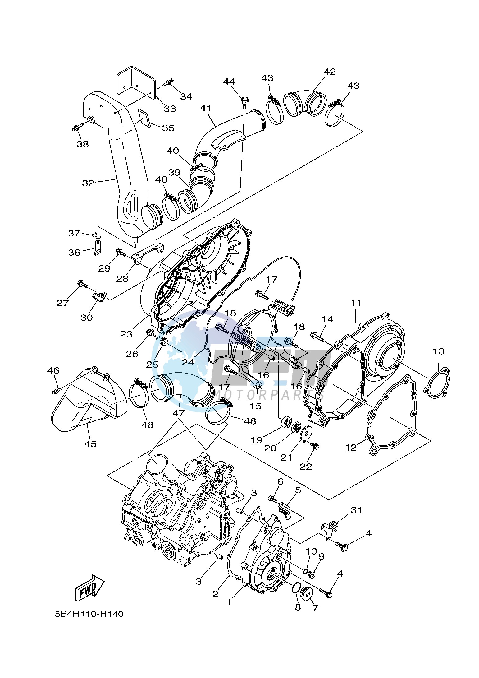 CRANKCASE COVER 1