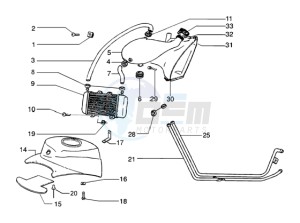 NRG 50 Pure jet drawing Cooling system