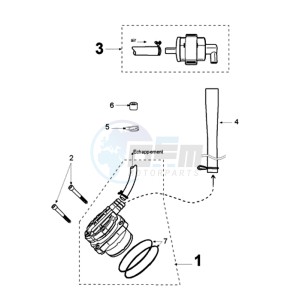 TKR 2 E drawing AIR INTAKE