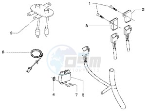 X9 180 Amalfi drawing Electrical device