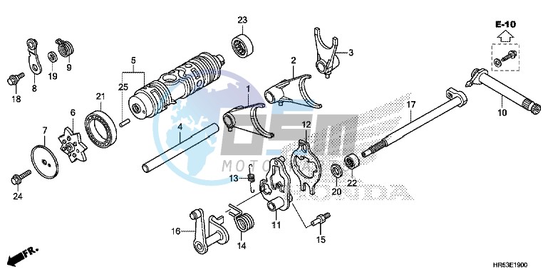 GEARSHIFT FORK