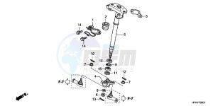 NC750XAH Europe Direct - (ED) drawing A.C. GENERATOR COVER