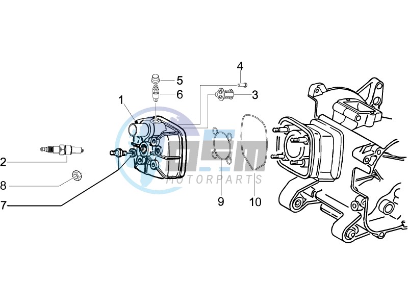 Cylinder head cover