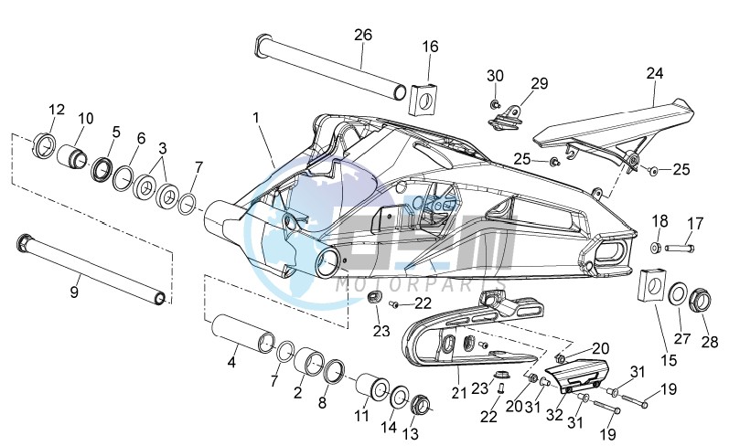 Swing arm