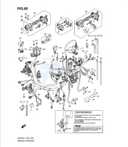 AN650 drawing WIRING HARNESS (AN650AL1 E51)