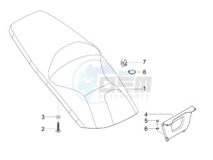 Runner 125 ST 4T E3 (EMEA) drawing Saddle/seats