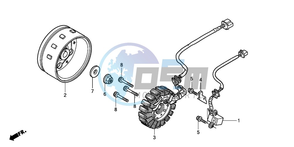 GENERATOR (XL125V1/2/3/4/5/6)