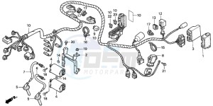 CB500S drawing WIRE HARNESS