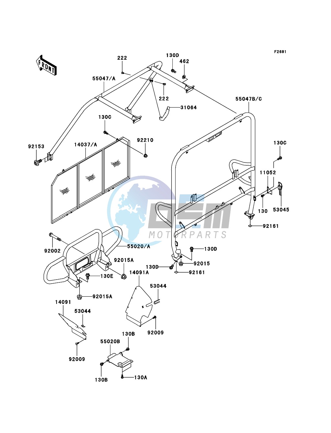 Guards/Cab Frame