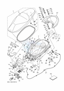 CZD300D-A XMAX 300 (BGS3) drawing ELECTRICAL 1