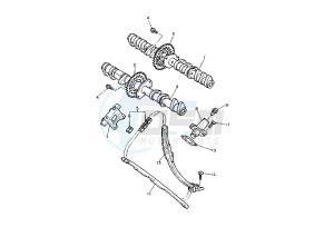 YZF R THUNDER ACE 1000 drawing CAMSHAFT -CHAIN