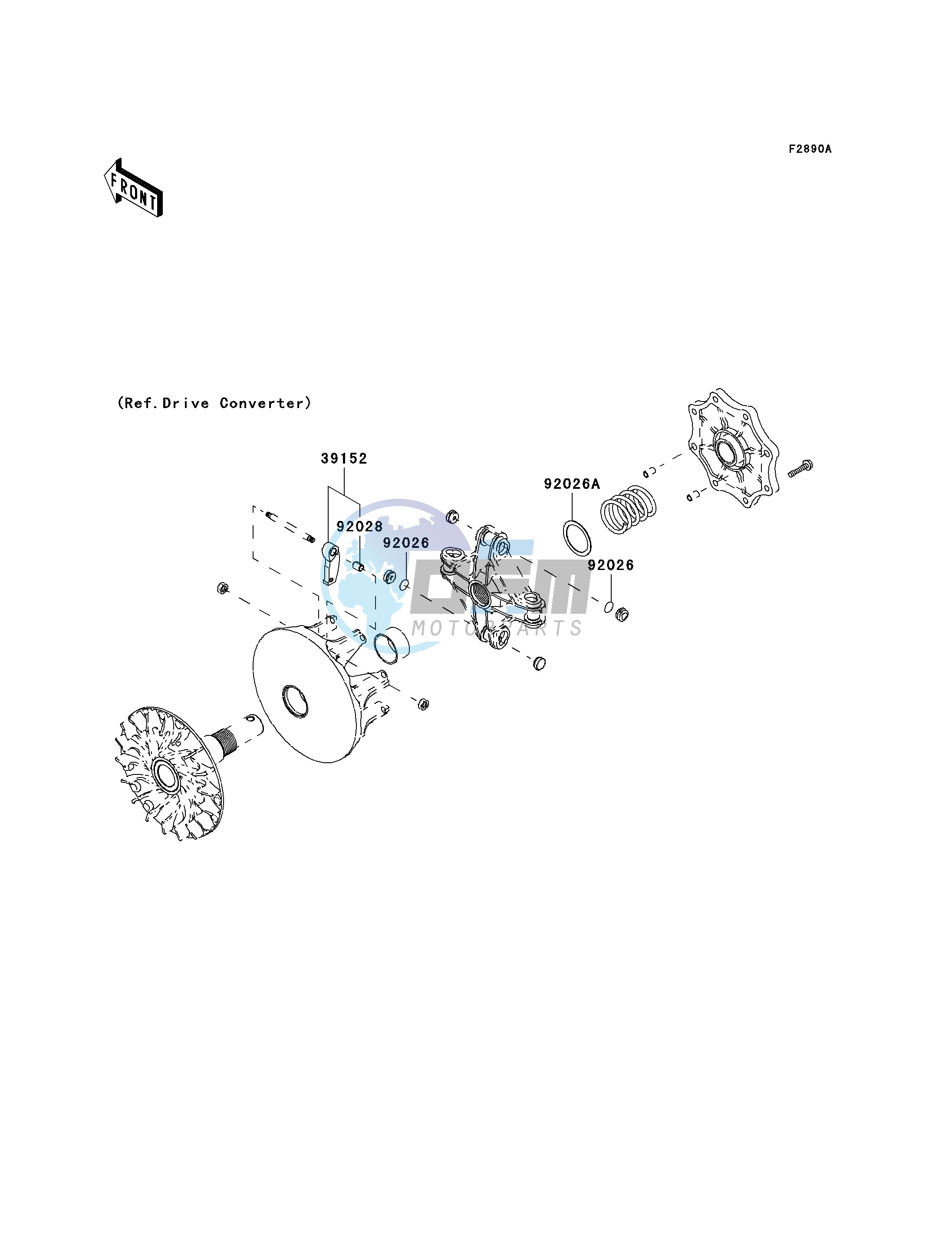 OPTIONAL PARTS-- DRIVE CONVERTER- -