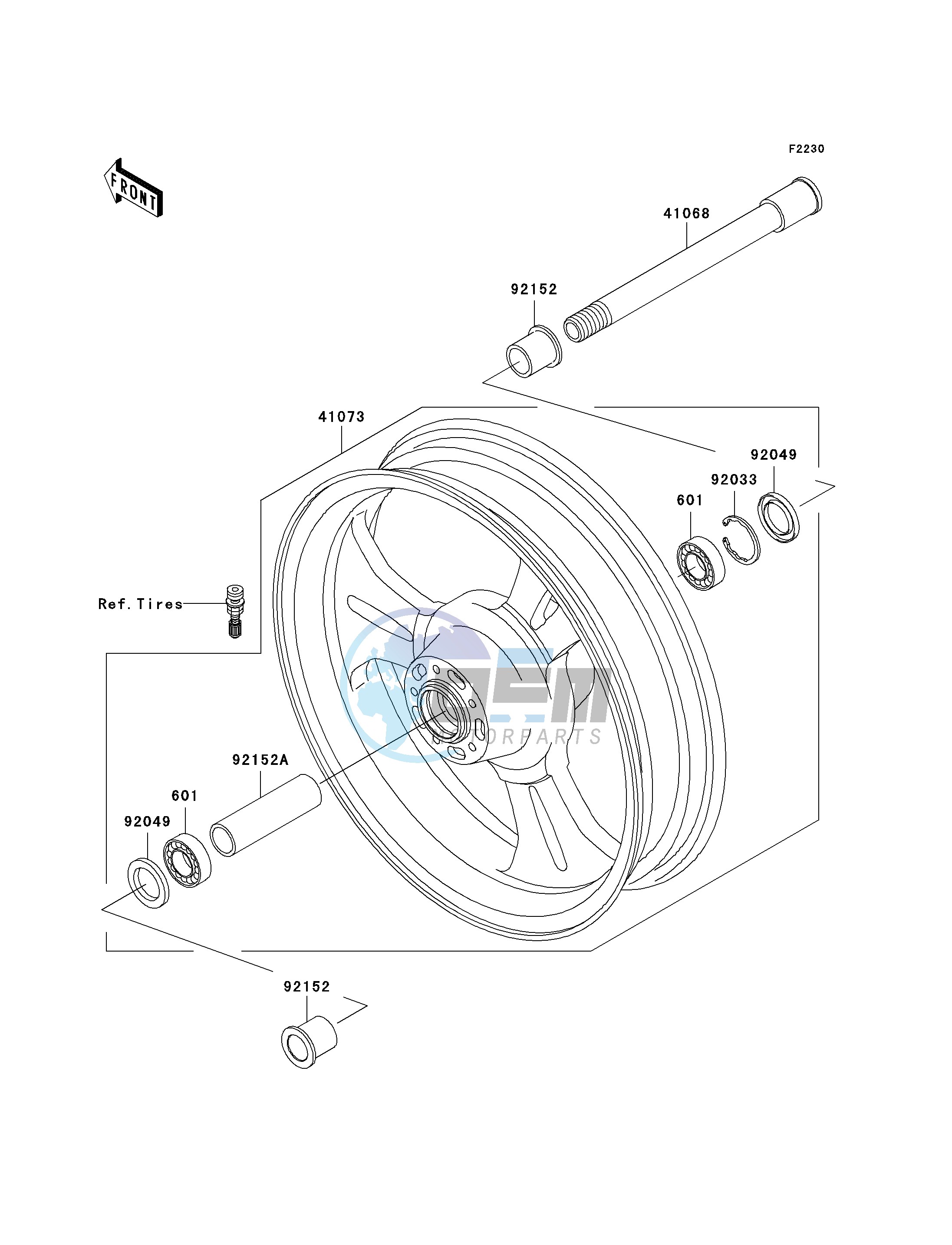 FRONT WHEEL