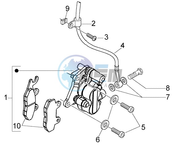 Disc brake caliper