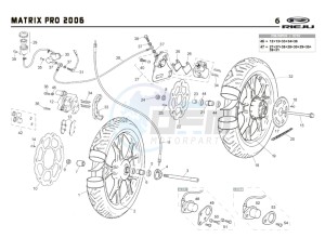 RS2-50-MATRIX-PRO-ORANGE drawing WHEEL - BRAKES