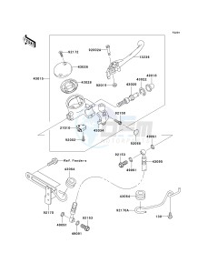 VN 1500 B [VULCAN 88 SE] (B1-B3) N7FA drawing FRONT MASTER CYLINDER