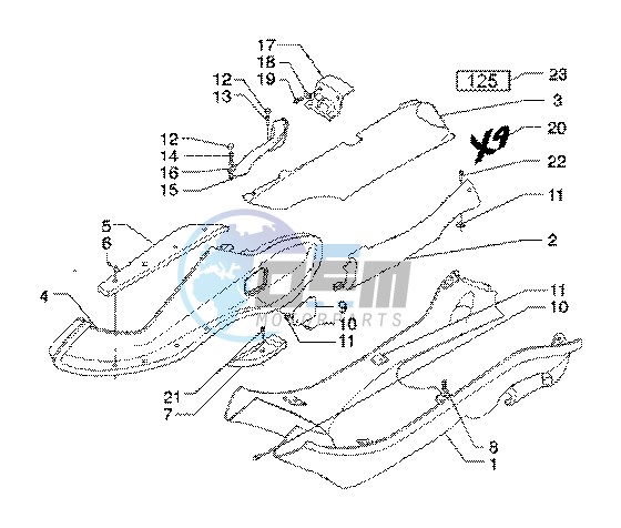 Side coverings-Spoiler