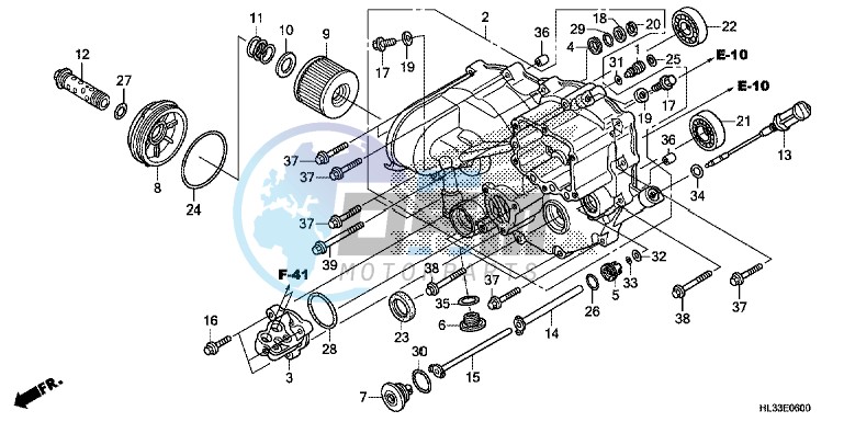 FRONT CRANKCASE COVER