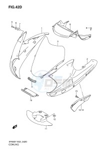 XF650 (E2) drawing COWLING (MODEL K1)